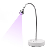 Lampe à ongles flexible 3W Lampe rechargeable pour ongles Batterie Lampe à ongles LED Lumière USB GRS 100% Recycle