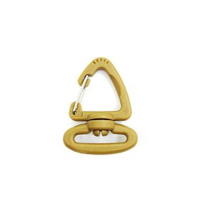 Mousqueton triangulaire tactique rotatif à 360 degrés, multifonctionnel en forme de D, pour accrochage rapide, porte-clés d'alpinisme, couleur assortie - Product Image 3