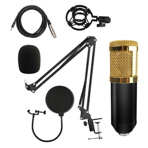 Micrófono de Condensador con Tarjeta de Sonido, Interfaz USB, Micrófono de Estudio Estéreo Profesional para Grabación, Chat, Juegos, Micrófono <span class=keywords><strong>ASMR</strong></span> - Product Image 3