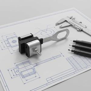 Kẹp đầu cuối cáp FTTH chịu lực bằng hợp kim nhôm dùng cho điện lực, lắp tường/treo, thương hiệu YOJIU - Product Image 1