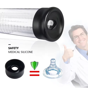 Pompe à vide vibrante pour pénis masculin, aide à l'agrandissement, contre l'impuissance, pour un pénis plus gros, plus long et plus épais, pompe sexuelle étanche pour l'érection - Product Image 2