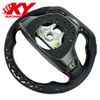 Volant sport intelligent en cuir et fibre de carbone haut de gamme personnalisé avec LED pour Cadillac ATS ATS-V CTS CTS-V CT4 CT5 XTS XT6