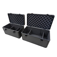 Étui de transport pour équipement C, étui à outils personnalisé avec compartiments, étui de rangement pour cartes gradées P-SA avec cadre en aluminium pour cartes sportives