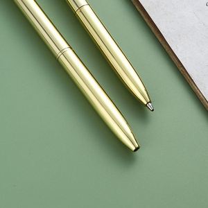 Gold Plated Rhinestone Leaf Top Twist Metal <b>Ballpoint</b> <b>Pen</b>, Elegant Decorative Luxury <b>Pen</b> Custom Logo - Product Image 2