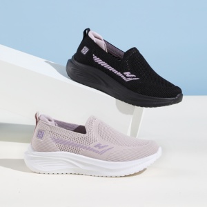 <span class=keywords><strong>Chaussures</strong></span> extra larges respirantes avec matériau hautement élastique et semelle à coussin souple <span class=keywords><strong>pour</strong></span> le soutien du <span class=keywords><strong>hallux</strong></span> <span class=keywords><strong>valgus</strong></span>, idéales <span class=keywords><strong>pour</strong></span> l'été et l'usage quotidien - Product Image 3