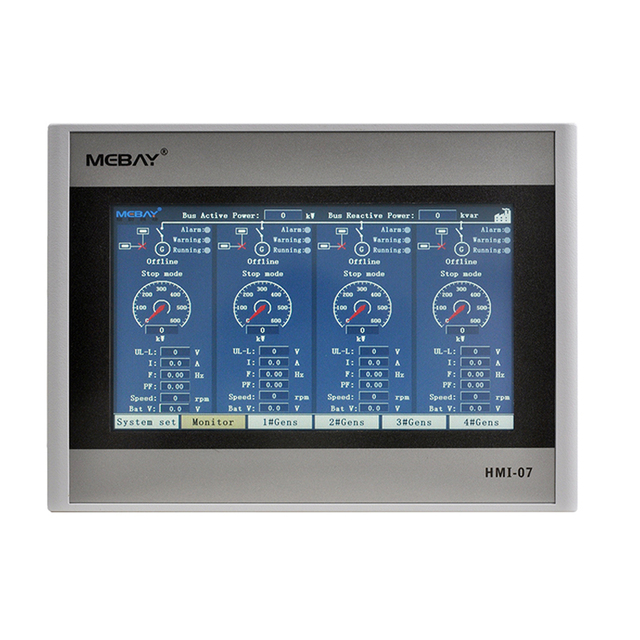 PEMP Original HMI-07 Industrial Touch Screen Panel 7 Inch TFT Display RS232 RS485 Ethernet Interface 1xUSB Host/1xUSB Slave