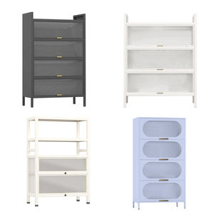 金属<span class=keywords><strong>Barkers</strong></span>架立式厨房储物架，带3/<span class=keywords><strong>4</strong></span>抽屉餐厅餐具柜自助餐柜 - Product Image 6