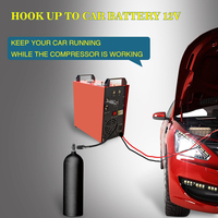 GX-E-CS4-I compresseur d'air portable pcp 400bar 5800 Psi 220V Pcp électrique pour la chasse compresseur d'air haute pression