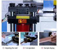 Nouvelle technologie pompe unique CNC Busbar Machine hydraulique cuivre Bus bar poinçonnage flexion découpeuse