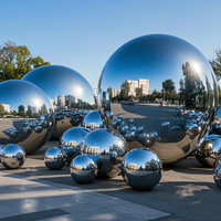 Ballons Géants Miroirs Personnalisés Gonflables 360°, Balles Gonflables Géantes Métalliques Brillantes, Structures Gonflables Publicitaires Décoratives