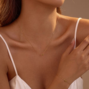 Симпатичные модные ювелирные изделия гипоаллергенные из нержавеющей стали цветок ожерелье браслет серьги комплект ювелирных изделий для девочек - Product Image 6