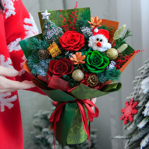 Regalo de Navidad, Día de San Valentín, Ramo de Flores Inmortales de Alta Gama, Producto Terminado para Novia - Product Image 4