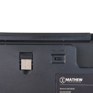 <span class=keywords><strong>Clavier</strong></span> mécanique de jeu KC87 <span class=keywords><strong>AZERTY</strong></span> français, disposition ISO, RVB, échange à chaud, <span class=keywords><strong>clavier</strong></span> TKL tri-mode, prise en charge du <span class=keywords><strong>clavier</strong></span> personnalisé OEM/ODM - Product Image 5