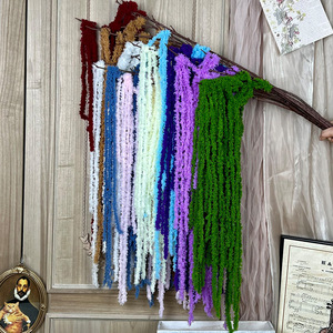 Fleurs artificielles suspendues en soie, décoration de mariage, fleurs de riz séchées, utilisation intérieure et extérieure - Product Image 1