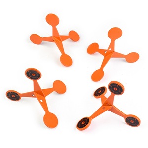 MultiFaceted SelfRighting Orange Marker Stand with 360Rotation for Outdoor Position Marking and Visual Targeting Practice - Product Image 4
