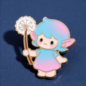 Nhà Sản Xuất Bán Buôn Tùy Chỉnh Kim Loại Biểu Tượng Màu Đen <span class=keywords><strong>Nickle</strong></span> Dễ Thương Anime Ve Áo Cứng Mềm Men Cap Tùy Chỉnh Hat Huy Hiệu Trâm <span class=keywords><strong>Pin</strong></span> - Product Image 3