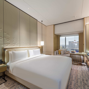 3-4 स्टार होटल फर्नीचर निर्माता लक्जरी शैली किंग आकार होटल फर्नीचर बेडरूम सेट - Product Image 4