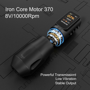 Wireless Tattoo Pen Machine 1700mAh Rechargeable <b>Battery</b> Adjustable 2.2-4.2mm Stroke Rotary Tattoo <b>Gun</b> for Body Art - Product Image 6