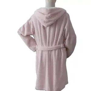Badjas Lingerie Nachtjapon Dikke Warme Gewaad Winter Unisex Pluche Pyjama Flanellen Badjas Nachtkleding
