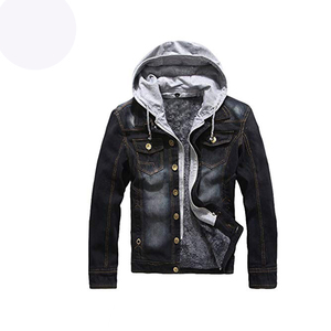 <span class=keywords><strong>Veste</strong></span> en <span class=keywords><strong>jean</strong></span> noire tendance pour homme, vêtements en denim décontractés personnalisés, vente en gros de vestes en <span class=keywords><strong>jean</strong></span> pour homme avec capuche, <span class=keywords><strong>veste</strong></span> en <span class=keywords><strong>jean</strong></span> noire - Product Image 4