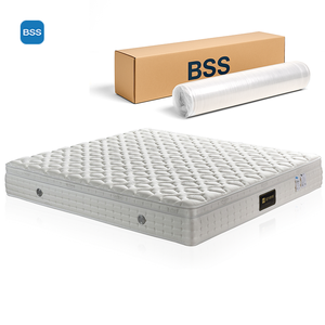 Hotel 14 Inches Vacuum Compressed Orthopedic Bed <b>Mattress</b> King Single Size Gel Memory Foam Pocket Spring D32223 Gel Memory Foam - Product Image 1