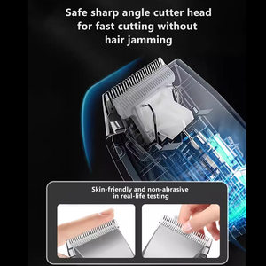 VOAUN-Cortadora de pelo profesional para hombre, cuchilla de cerámica recargable de alta calidad, personalizada para uso doméstico en coche - Product Image 4