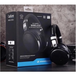Casque <span class=keywords><strong>sans</strong></span> <span class=keywords><strong>fil</strong></span> supra-auriculaire <span class=keywords><strong>Sennheiser</strong></span> HD 450 BTNC avec ANC pour appels – Commerce international transfrontalier - Product Image 1