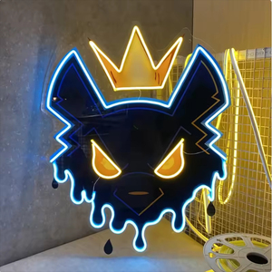 Free Design Neon <b>Led</b> Light With UV Printing Custom Auto Car Business Store Logo <b>Letter</b> Name Neon Sign for Party Room Decor - Product Image 5