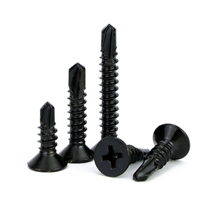 Tornillos autorroscantes Phillips de acero inoxidable 410 Jin Chao Black M3.5 M5.5 para paneles metálicos - Product Image 2