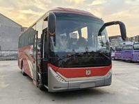 Autocar d'occasion 24 places, diesel, boîte manuelle, norme Euro 4, prêt pour le transport touristique, service de remise à neuf professionnel disponible