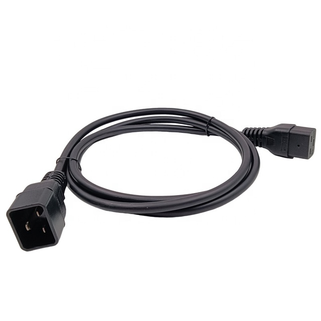 LSZH IEC C20 to C19 1.5mm2 Power Cable, CE Certificate