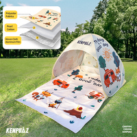 Matelas de pique-nique Kenquaz durable, extra large 200x150cm, pliable, imperméable, en tissu Oxford, toutes saisons, plage, camping