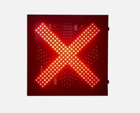 Semáforo LED de 30*30cm 40*40cm para Guía de Estacionamiento, Cruz Roja y Flecha Verde para Sistema de Estacionamiento