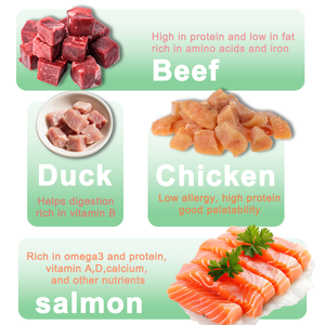 Golosinas naturales de pollo liofilizado de alta calidad para perros Nutrición de aperitivos para gatos personalizable con golosinas para mascotas a base de carne de etiqueta privada - Product Image 3