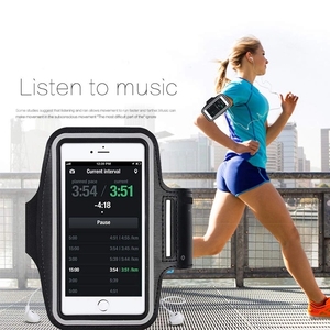 Brazalete deportivo universal teléfono caso deporte al aire libre teléfono titular brazalete caso impermeable gimnasio corriendo de la bolsa del teléfono móvil - Product Image 3