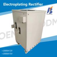 Redresseur de galvanoplastie haute fréquence 24V 1000A avec réglage manuel