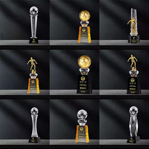 ถ้วยคริสตัลรูปรองเท้าบูตสีทองสั่งทำของที่ระลึกสุดสร้างสรรค์ - Product Image 4