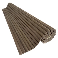 Panel dinding kayu ek putih padat bergalur, Panel dinding kayu asli, Panel dinding Slat untuk dekorasi arsitektur Interior