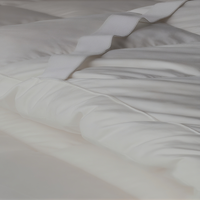 Surmatelas en coton de style hôtel 5 étoiles, épaissi, chaud, respirant, lavable, anti-acariens, antibactérien, usage hospitalier