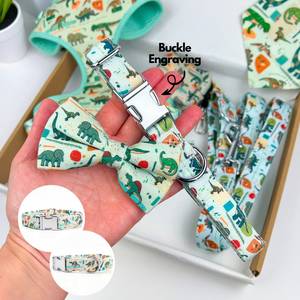 Arnés y Correa Ajustables para Perros con Impresión Personalizada, Sin Tirones, con Logotipo Personalizado para Perros Pequeños y Gatos - Product Image 5