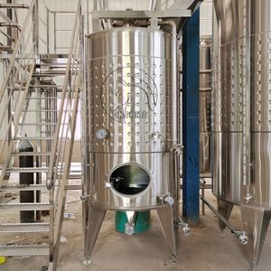 Fermentador de Vino Blanco <span class=keywords><strong>Pequeño</strong></span>/Grande de 5000L, Equipo de Fermentación de Vino de Frutas y Vino Tinto Personalizado para Uso en Bodegas - Product Image 3