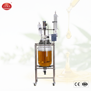 ถัง100L สองชั้นสำหรับเครื่องปฏิกรณ์แก้ว - Product Image 6