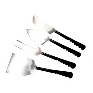Brass Cheese <b>Knife</b> Set With Wooden Handles Durable Cheese Tools For Serving And Spreading - Product Image 5