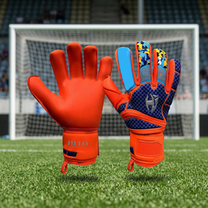 Gants de gardien de but de football professionnels de nouvelle conception avec latex allemand, confortables et respirants - Product Image 2