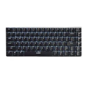 AJAZZ AK33 USB wired Compact 82 Keys Aluminum Portable Computer Mechanical Keyboard for Win PC Gamer