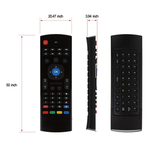 Souris Air Fly 2,4G à détection de mouvement avec fonction d'apprentissage IR, clavier sans fil, compatible avec Android TV Box, PC, <span class=keywords><strong>Windows</strong></span> - Product Image 3