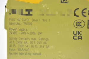 PLC 안전 스위치기어 S9 24VDC <span class=keywords><strong>3</strong></span> NO T 1 NC T 750109 프로그래밍 컨트롤러 - Product Image 3