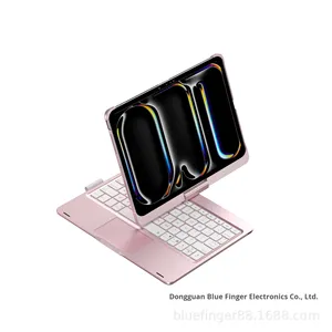 RGB Backlit 360 độ xoay cho bluetooth bàn phím USB 3.0 giao diện mới & phổ quát cho iPad 11-inch 10.9inch thế hệ - Product Image 4