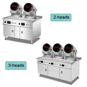 自動調理機/シングルヘッドデュアルヘッドロボット調理機レストラン用