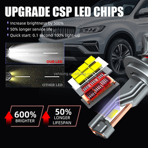 Bombillas LED <span class=keywords><strong>Hikari</strong></span> para Faros Delanteros de Coche, 3 Tubos de Cobre, Nueva Tecnología, H7, H11, H4, H1, Hb3, Hb4, 200w, Kit de Luces Antiniebla para Auto, H3, 880 - Product Image 3